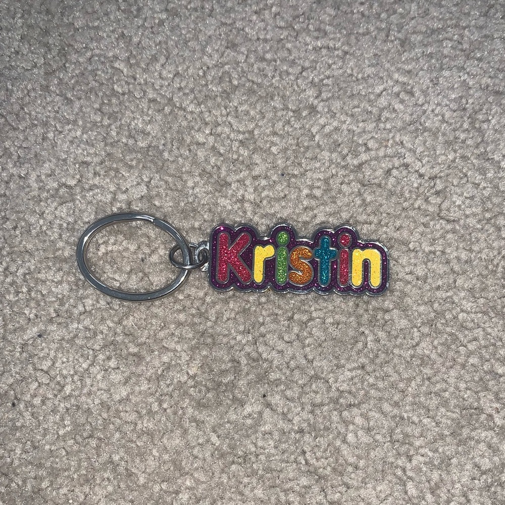 “KRISTIN” keychain